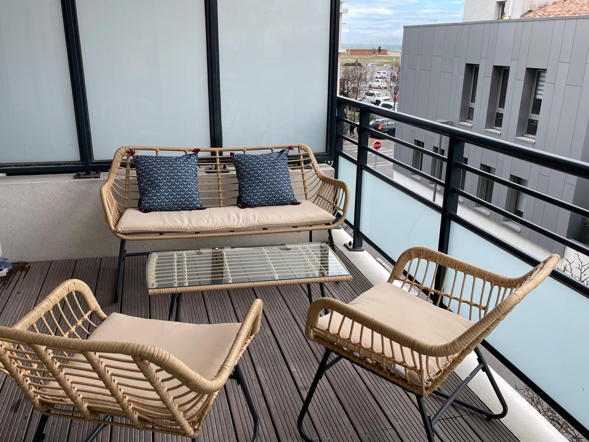 Prado Plage David - Stade Velodrome - Parc Chanot - Luxury Apartment By The Sea マルセイユ エクステリア 写真